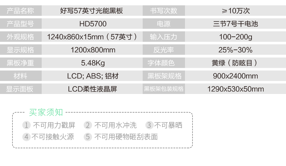 黑板使用場景57英寸：會議、辦公、培訓、家教、家庭；會議/辦公一鍵清除，反復書寫，高效的便利，讓公司團隊加快步伐
